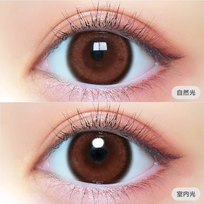 モテコン (MOTECON) カラコン - なえなの ベイビーモテコン (BABY MOTECON) さくら ワンワンデー ベイビーメープル メインビジュアル