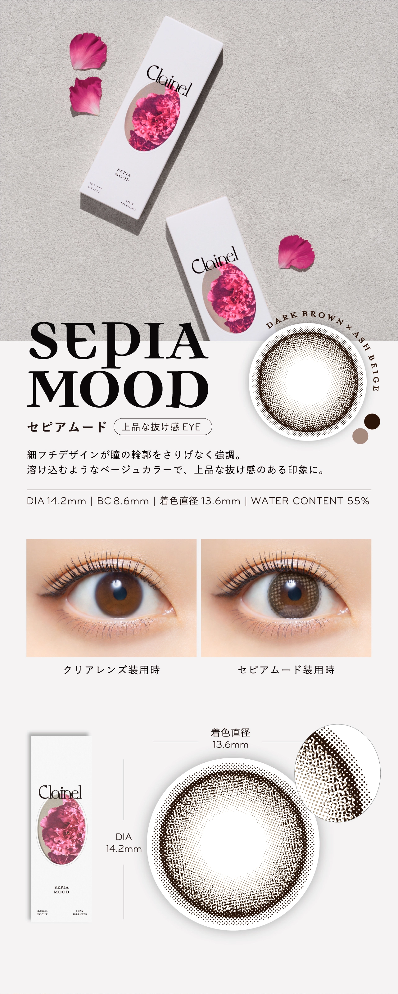 クレイネル　カラコン　　Clainel