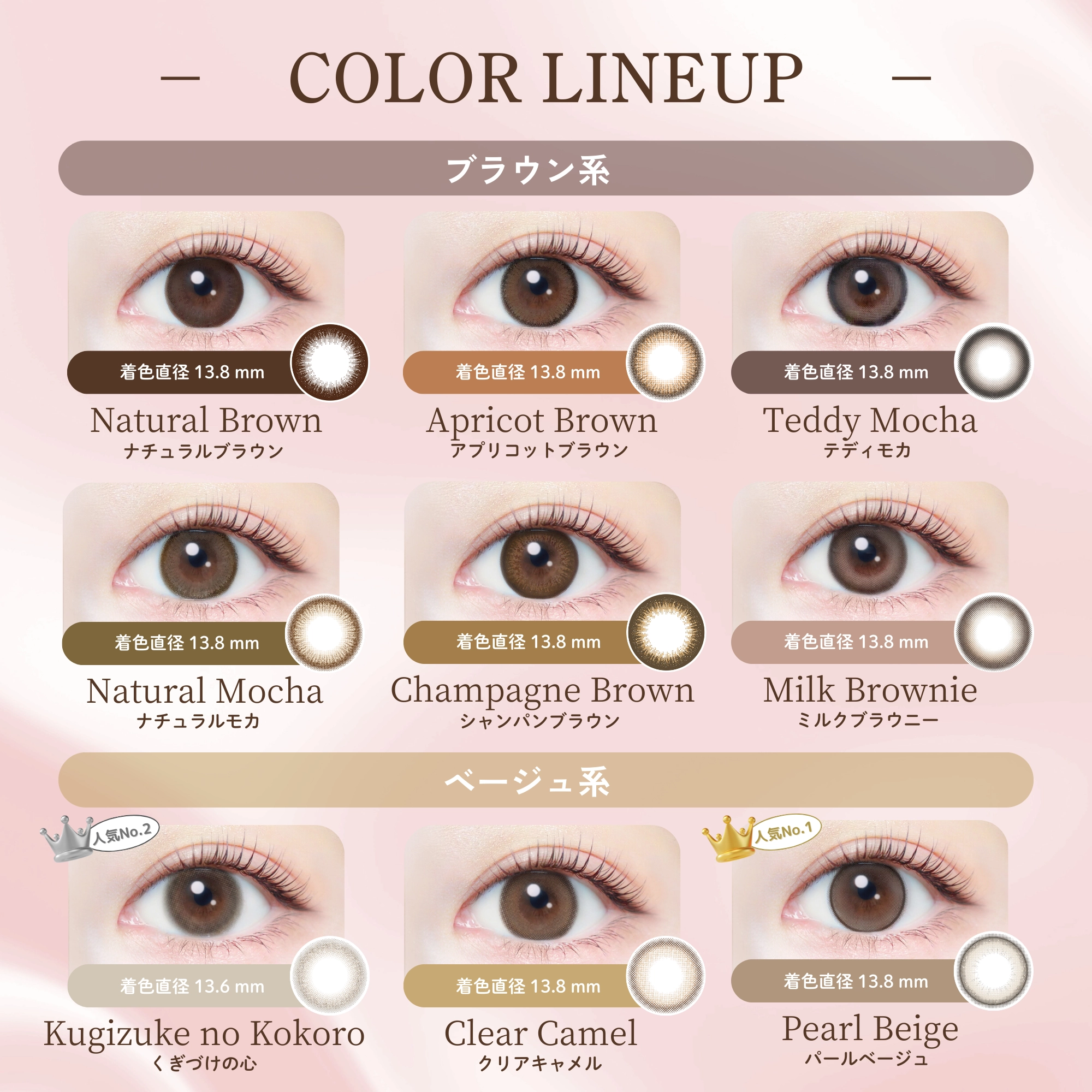 エバーカラー ワンデー ナチュラル EverColor 1day Natural