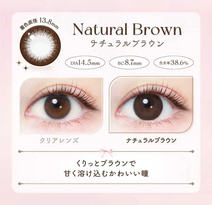 エバーカラー ワンデー ナチュラル　カラコン　　EverColor 1day Natural