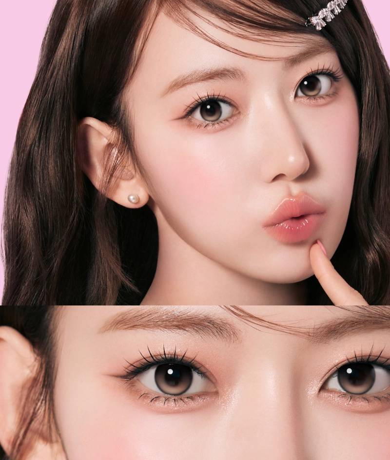 モラク カラコン MOLAK DIA14.5mm 着色直径13.6mm ベースカーブ8.6mm 含水率58.0%のカラコン