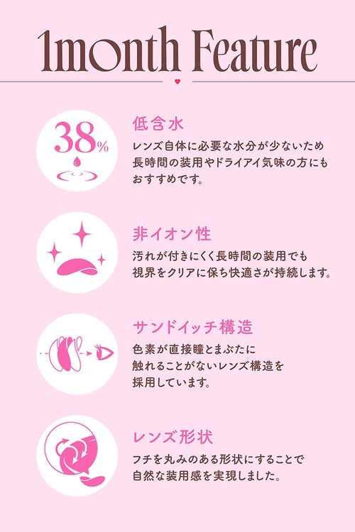 モラク　カラコン　宮脇咲良　レンズ特徴