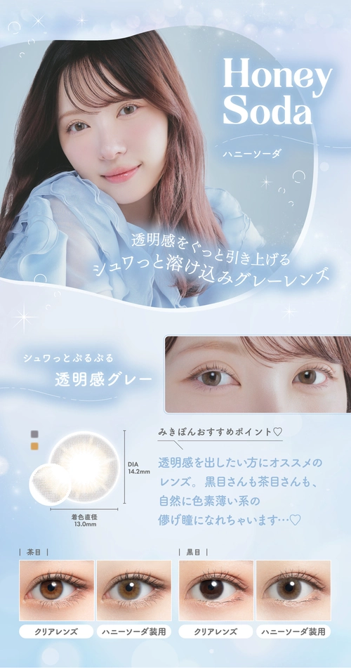 ミムコ カラコン みきぽん かわにしみき