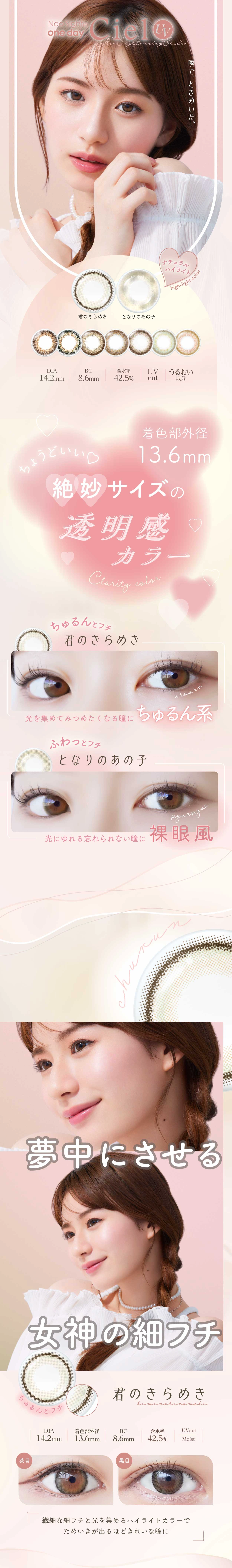 ネオサイト ワンデー シエルUV　カラコン　　Neo Sight 1day Ciel UV
