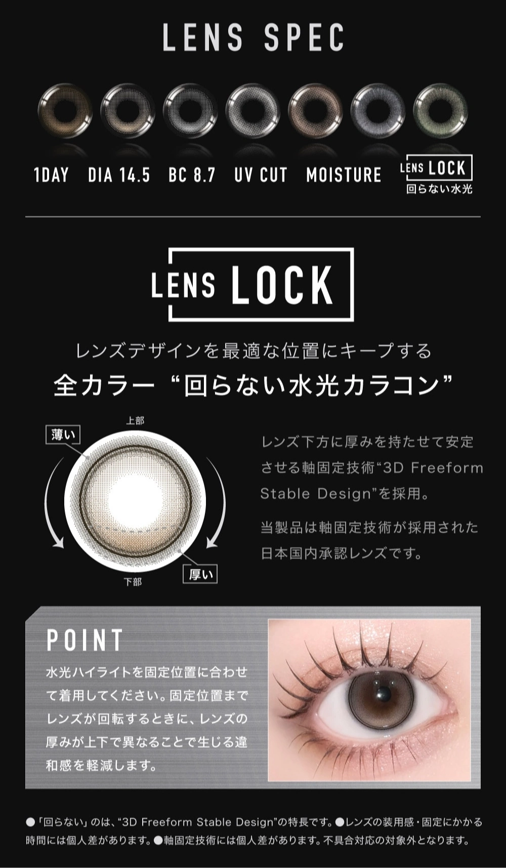 アザー　レンズスペック