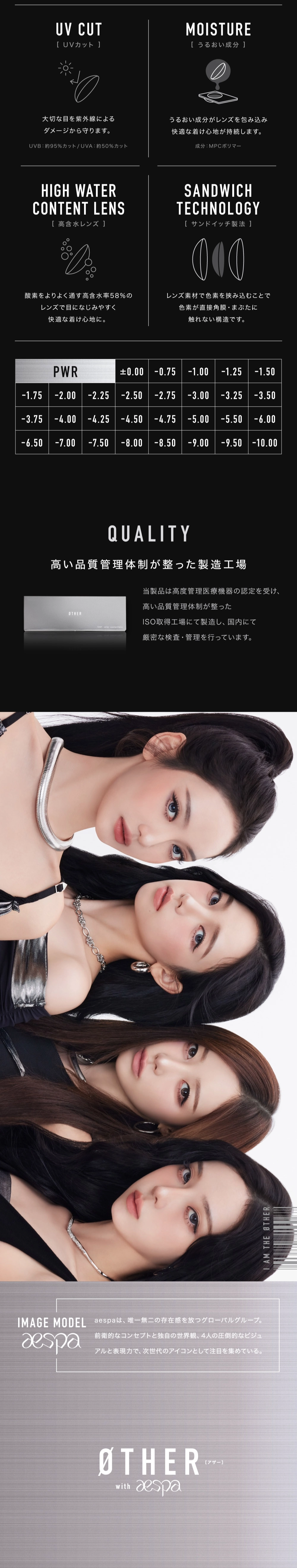 アザー　モデル紹介