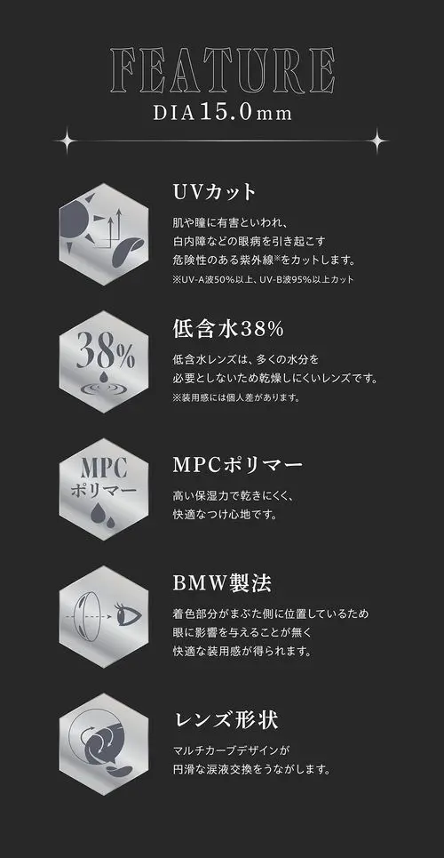 リセイ　カラコン　　RESAY