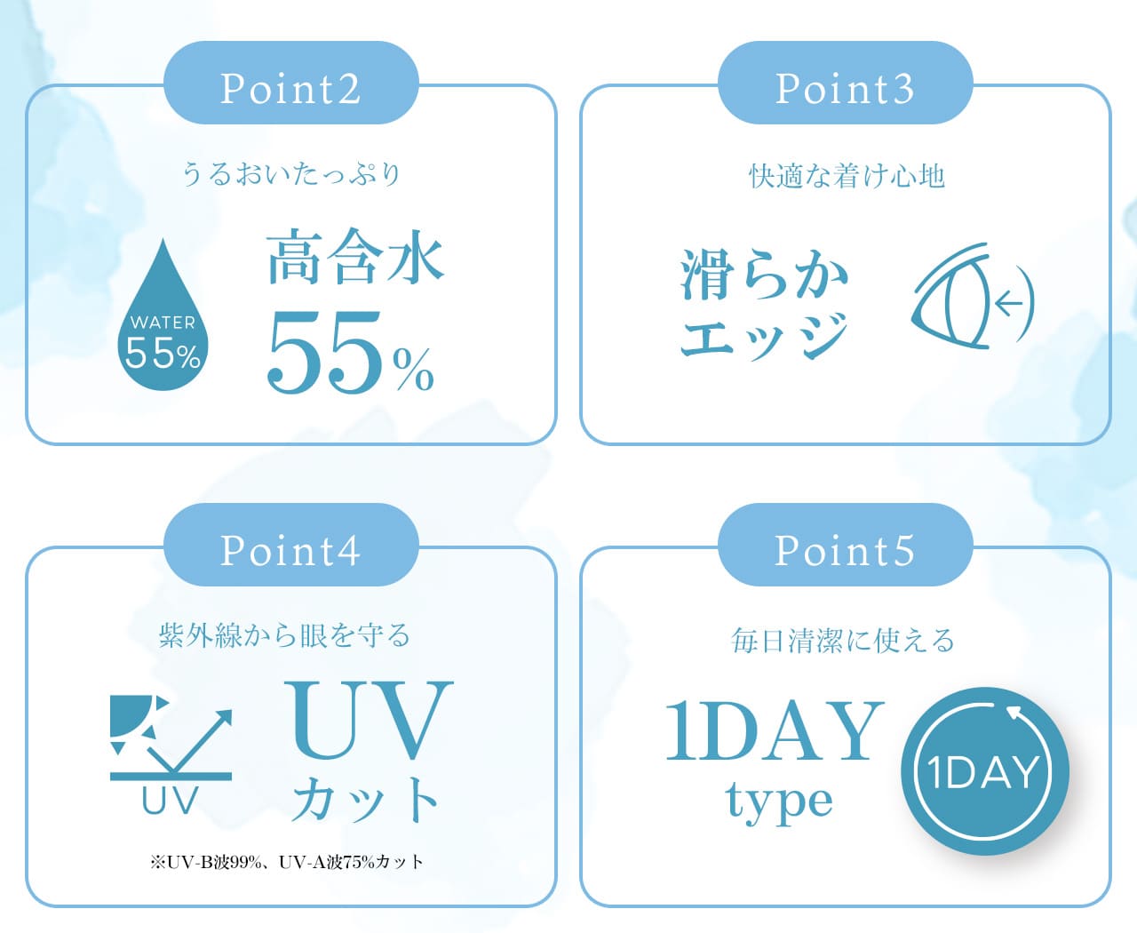 カラコン　フェリアモ クリアレンズ 白石麻衣イメージモデル